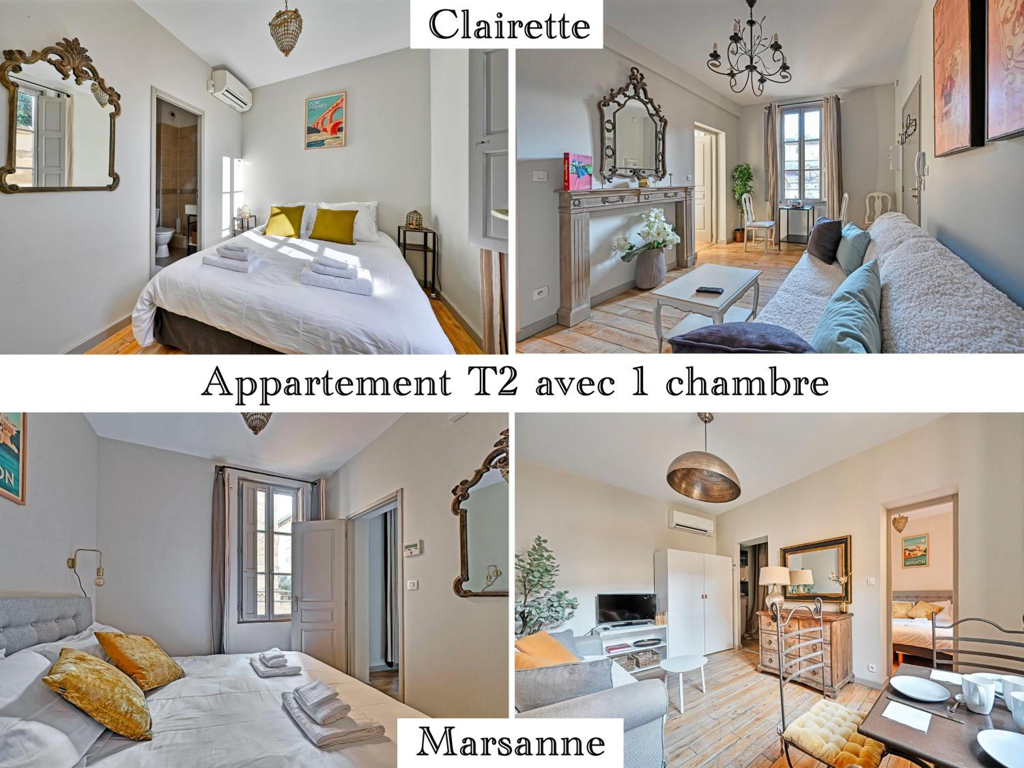 Au Coeur Des Papes, Dans Batisse De Charme Studios & Appartements En Coeur De Ville Avignon Exterior foto